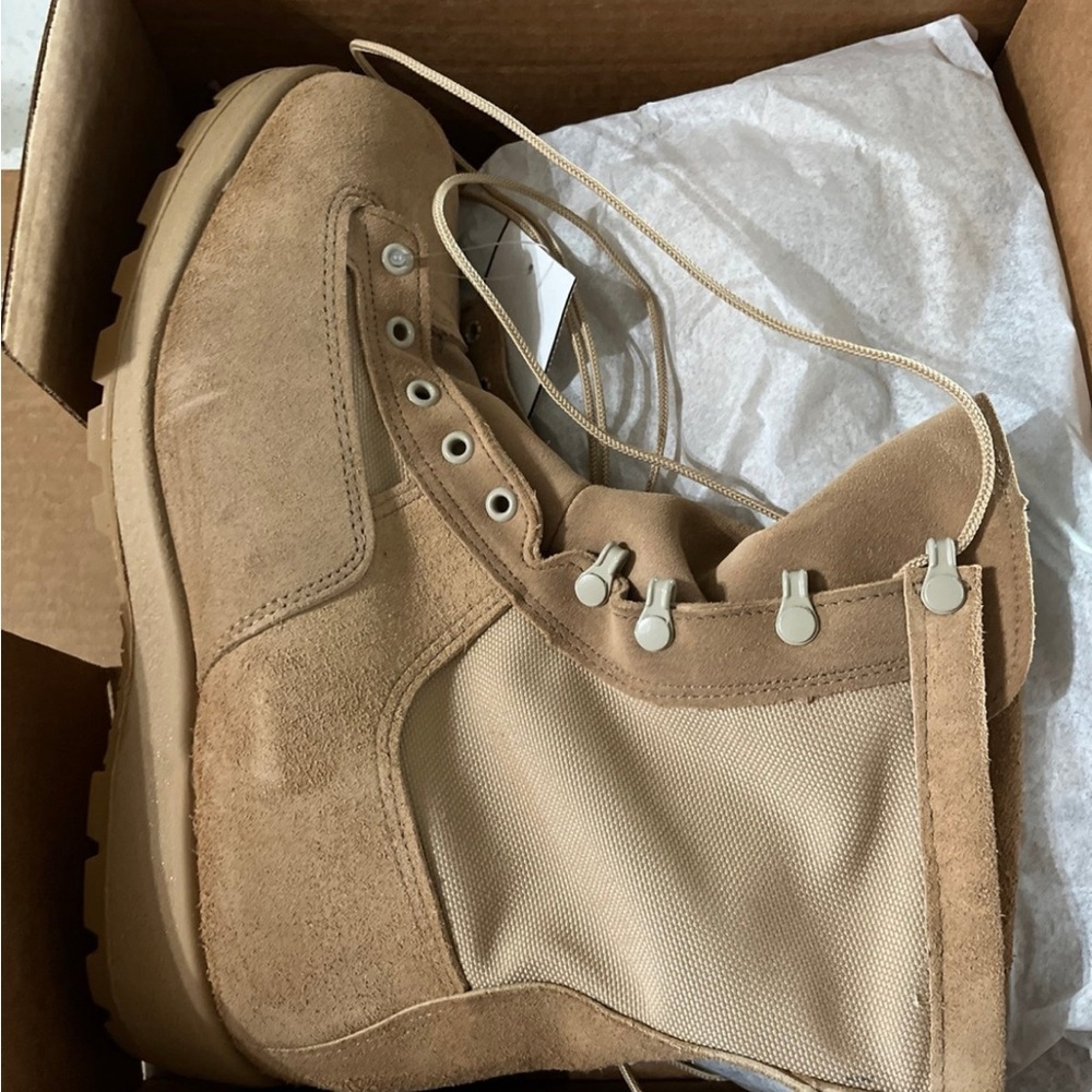 Tactical Tan Boots